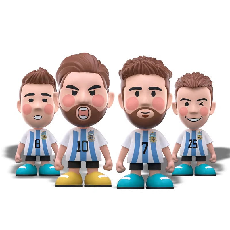 Argentina AFA Messi & Squad Magnetic Figures (4-Pack)